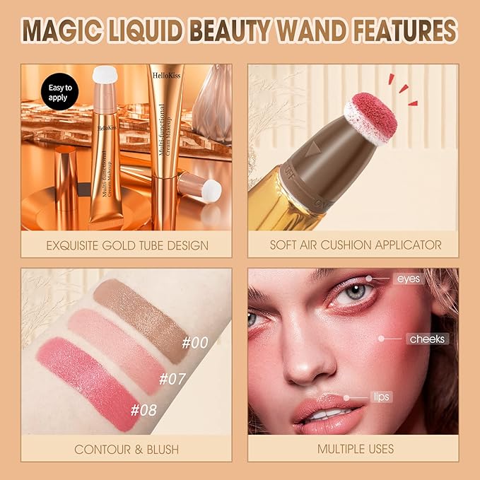 Liquid Contour Beauty Wand, Cream Liquid Contour Stick