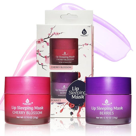 PURSONIC Lip Mask Overnight for Ultimate Blossom