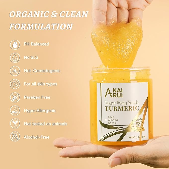 ANAI RUI Turmeric Body Scrub