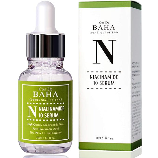 Niacinamide 10% + Zinc PCA 1% Serum for Face - Pore Reducer + Uneven Skin Tone Treatment + Diminishes Acne Prone, Skin Balancing Pore Reducing, Restores Elasticity, 1 Fl Oz (30ml)
