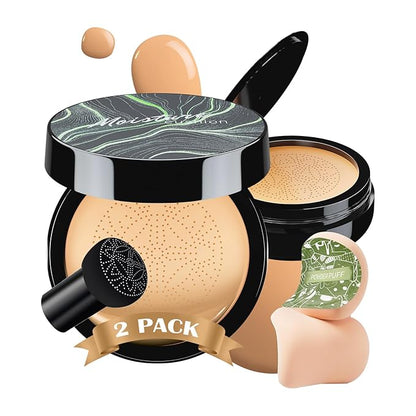 2 PCS Mushroom Head Air Cushion CC Cream (Buff Beige