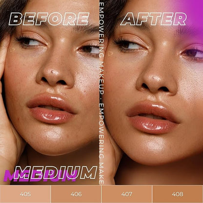 Lamel- Oh my Clear Face Foundation-406 Sand | 40ml