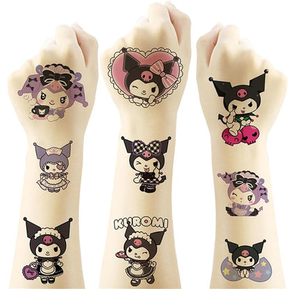 40pcs Kuomi Temporary Tattoos for Kids, kuro-mi Party Gifts (Klm)