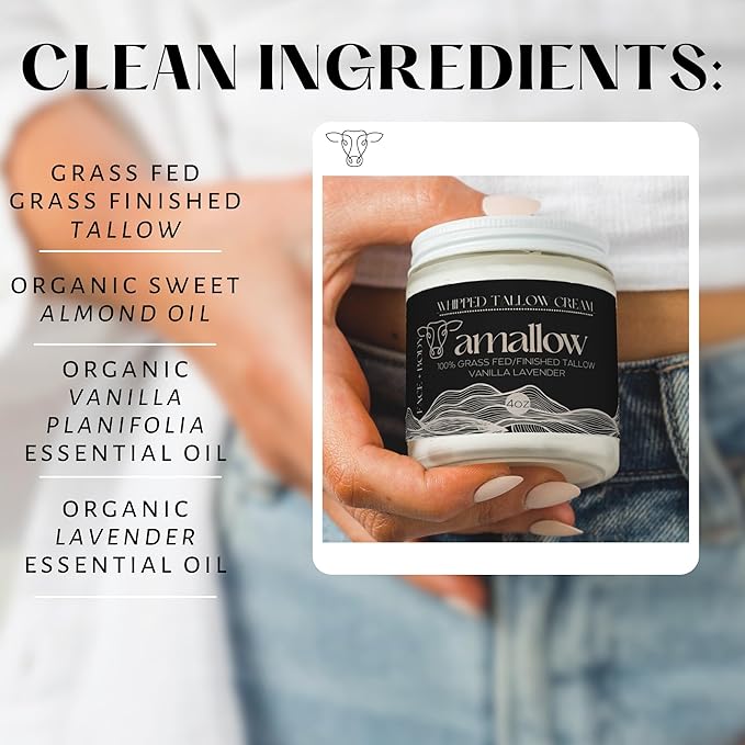 100% Grass Fed Beef Tallow