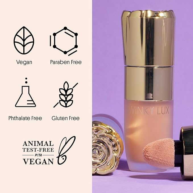 Winky Lux Cheeky Rose Liquid Highlighter, Gel Cream