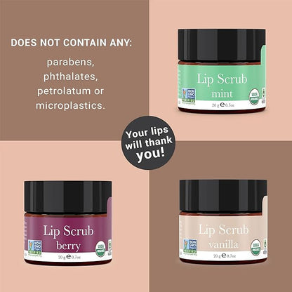 Organic Lip Scrub Vanilla - USA