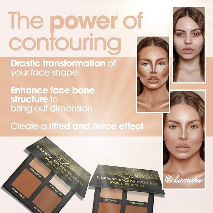 Contour Palette Powder Contour Kit - Contouring Makeup