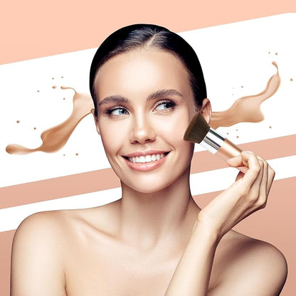 VNITT 3 IN 1 Self Tanning Mitt Applicator Kit Set,Self Tanning Glove and Back Self Tanner Applicator Kabuki Self Tanner Brush,Sunscreen Brush- Fake Tan Applicator for Face and Body,Hands