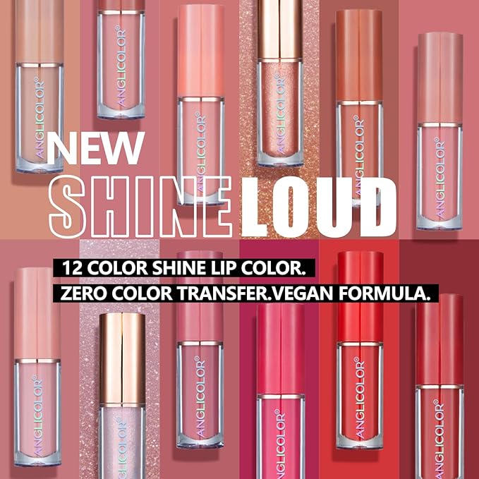 Matte Liquid Lipstick Set,Waterproof Long Lasting Non-Stick Lipstick for Women (12pcs)
