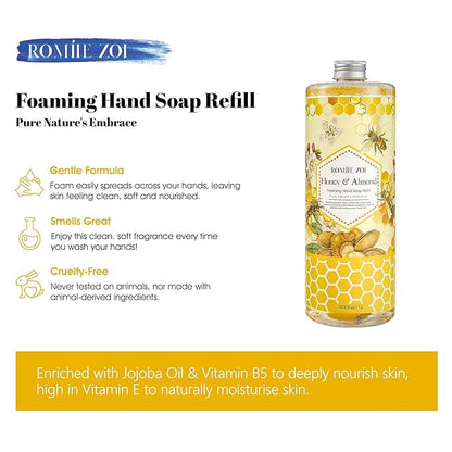 Foaming Hand Soap Refill, Honey &