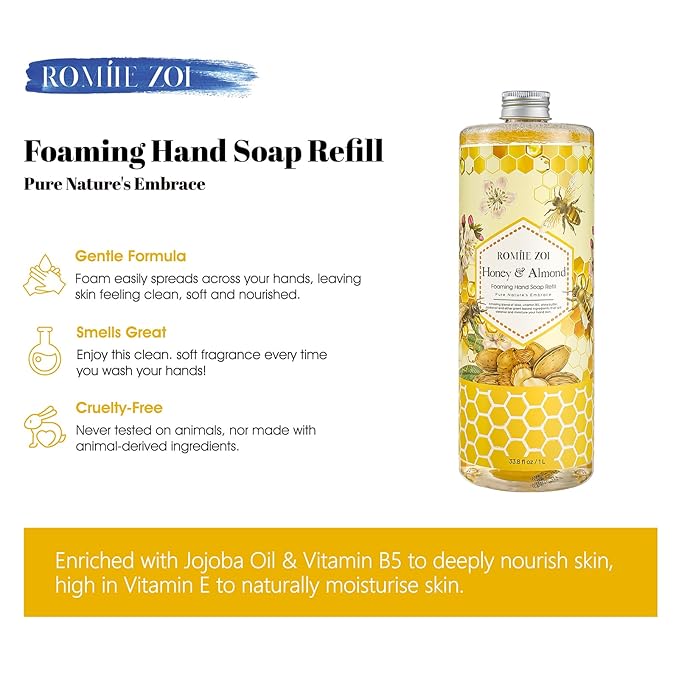 Foaming Hand Soap Refill, Honey &