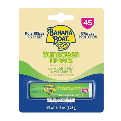 Banana Boat Sunscreen Lip Balm SPF 0.15oz