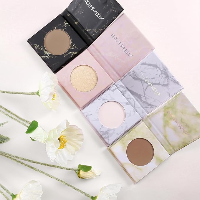 Face Highlighter Makeup Palette, Shimmer Glitter Diamond Sparkly