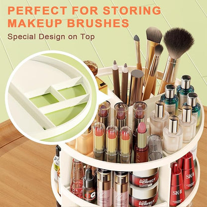 Rotating makeup organizer, 360 spinning