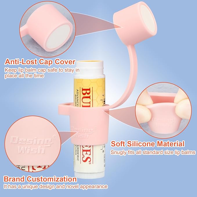 Desing Wish Silicone Lip Balm Holder Balms/Small