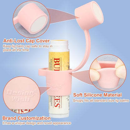 Desing Wish Silicone Lip Balm Holder Balms/Small