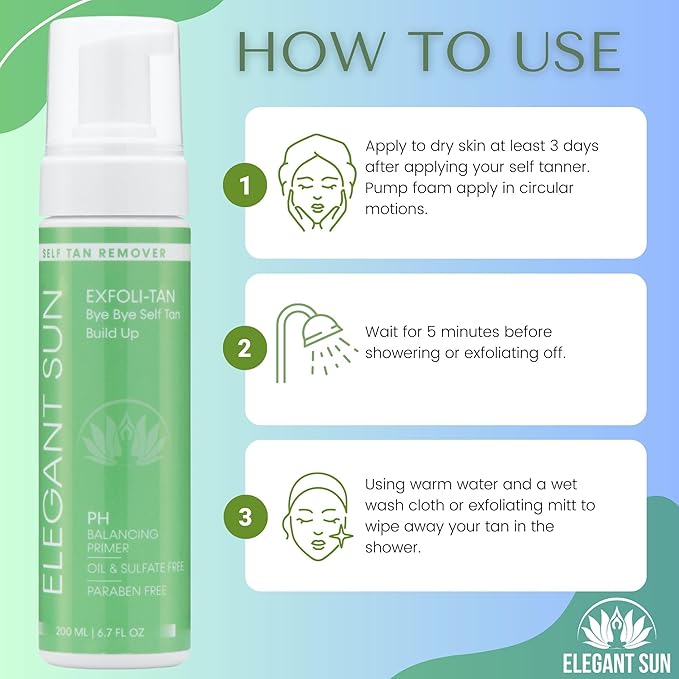EXFOLI-TAN Mousse Self Tan Prep,