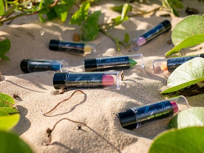 Magic Kiss Pack of 12 Color Changing Aloe Magic