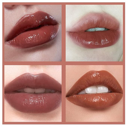 Lip Plumper Gloss No-Sticky Hydrating Lip Plumping Lip Gloss, Glossy Finish, Long-lasting, Moisturizing, Lip Tint for Daily Use