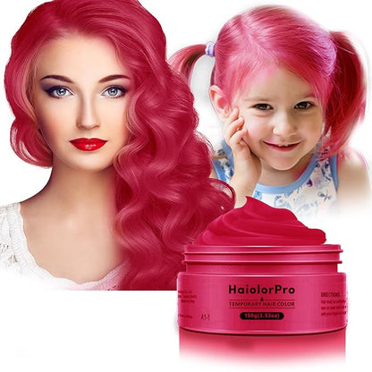 Red Hair Color Wax, Temporary