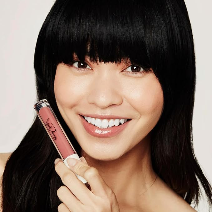 Jillian Dempsey Lip Gloss: Enhance, Hydrate & Smooth Lips with Firming & Plumping Benefits, Vegan, 4ml | Delux Mauve