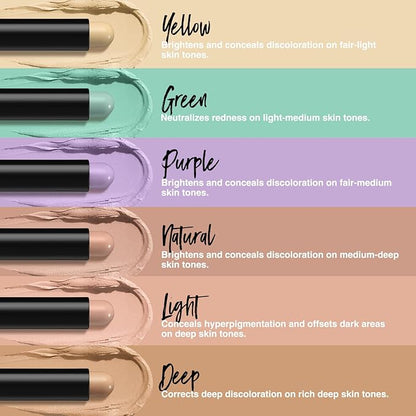 LANGMANNI Multi-Use Face Contour Stick,Highlighter & Concealer Stick,