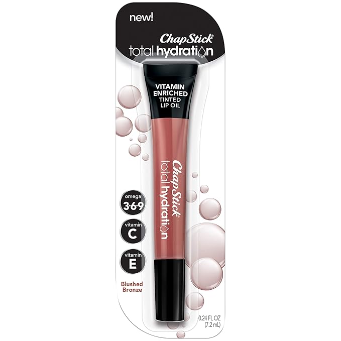 ChapStick Total Hydration Vitamin Enriched Blushed