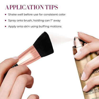 LUMINESS Airbrush Veil Tinted Moisturizer, Light Medium 030