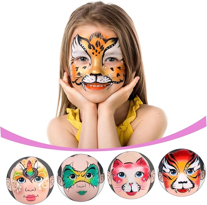 ADOCARN 2pcs Makeup Practice Board Makeup Training Face