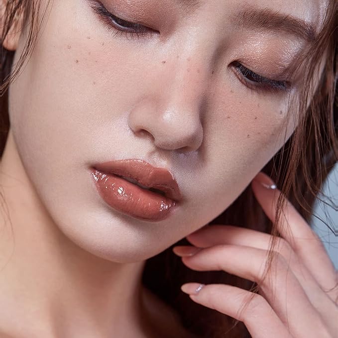 Lip Plumper Gloss No-Sticky Hydrating Lip Plumping Lip Gloss, Glossy Finish, Long-lasting, Moisturizing, Lip Tint for Daily Use