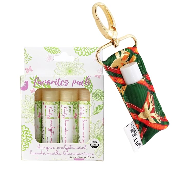 Nature's Silk Lip Balm, Organic (4-pack