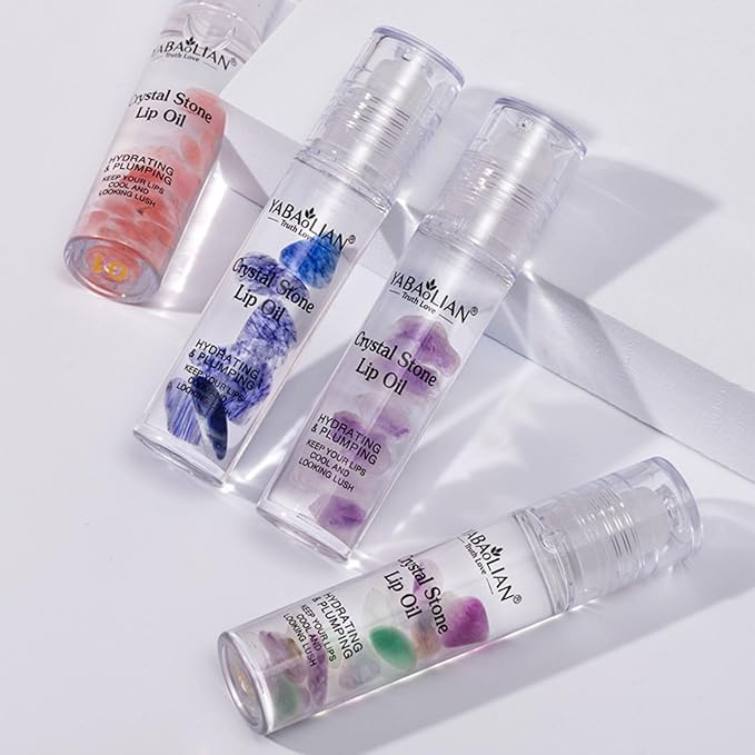 Lip Gloss Set, 6 PCS, Transparent Lip Balm, Gloss