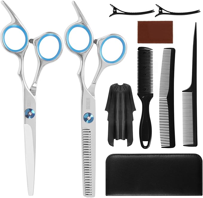 10 PCS Hair Cutting Scissors