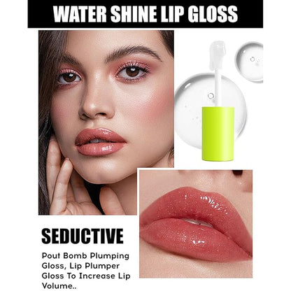4 Colors Fat Oil Lip Gloss, Lip Oil Gloss,