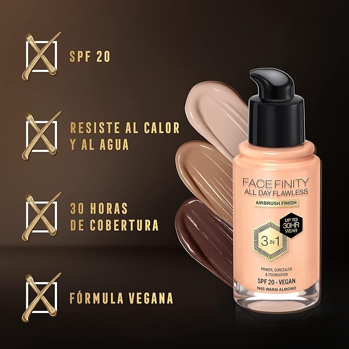 Max Factor Facefinity All Day Flawless 3 In