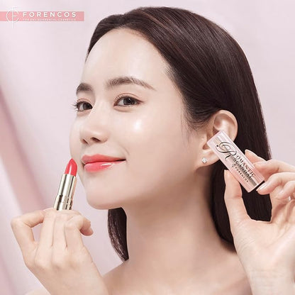 Tinted Lip Balm Hydrating 0.11oz, Glow Scarlet)