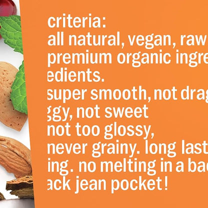 Hurraw! Orange Lip Balm: Organic, Certified