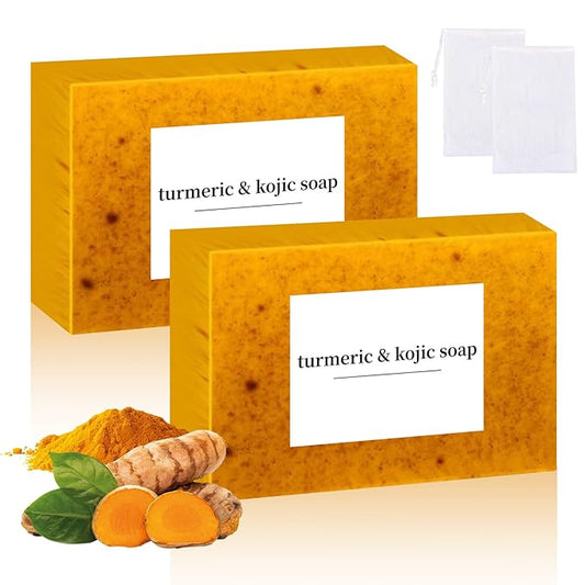 Lemon Turmeric Kojic Soap, Turmeric Soap