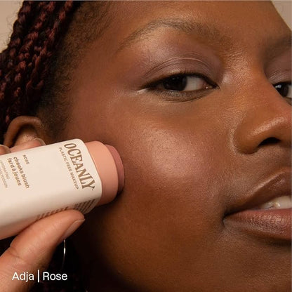 ATTITUDE Oceanly Lightweight Blush Stick, Titanium Dioxide-Free, EWG