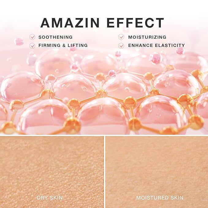 Glossy Smoothing Body Serum for Wrinkles: Hydrating, Nourishing, Repairing for Silky Smooth Skin, Anti-Aging & Firming, 100ml/3.38 Fl Oz - Visible Results, Natural Ingredients, Fast Absorption