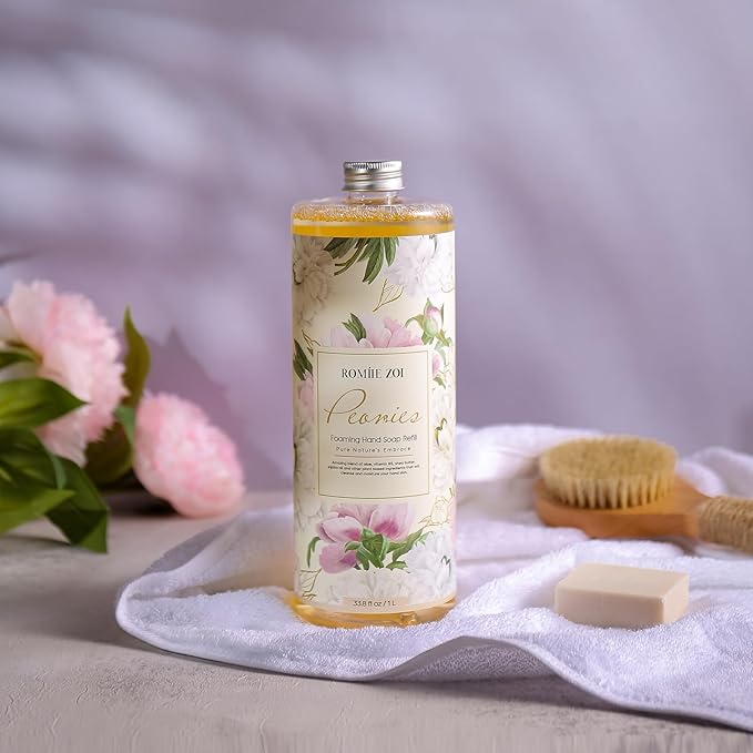 Foaming Hand Soap Refill, Peony, Gentle