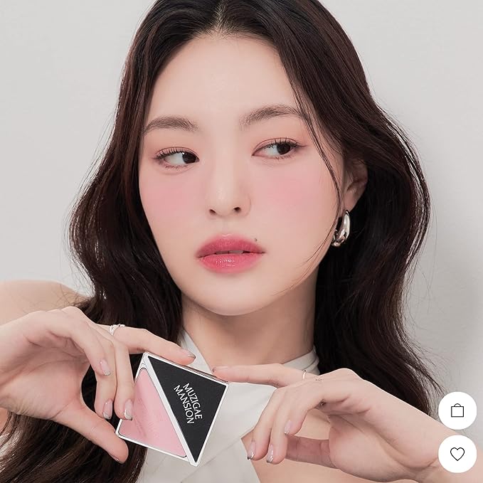 MUZIGAE MANSION FITTING BLUSH Vegan Powder Lightweight, Smooth,