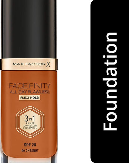 Max Factor Facefinity 3-in-1 All Day Flawless Liquid 30 ml