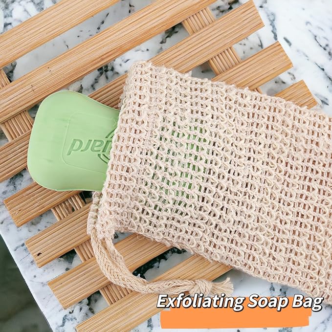 5-Piece Soap Bags for Soap Bars,