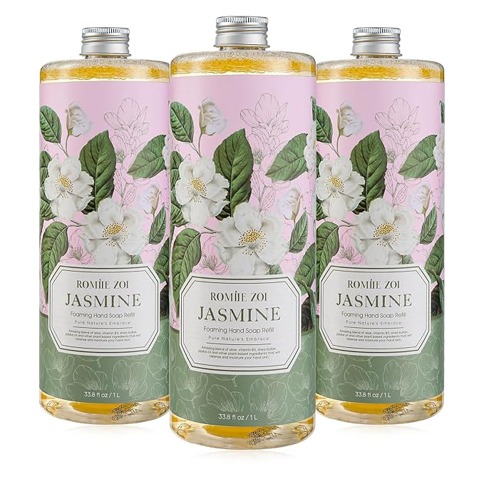 Foaming Hand Soap Refill, Jasmine, Gentle