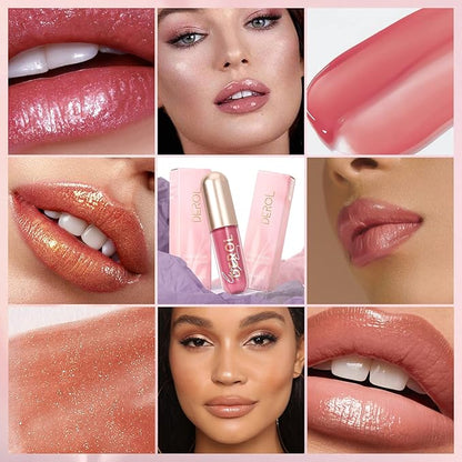 Lip Plumping Lip Gloss,Lip Plumper, Hydrating,