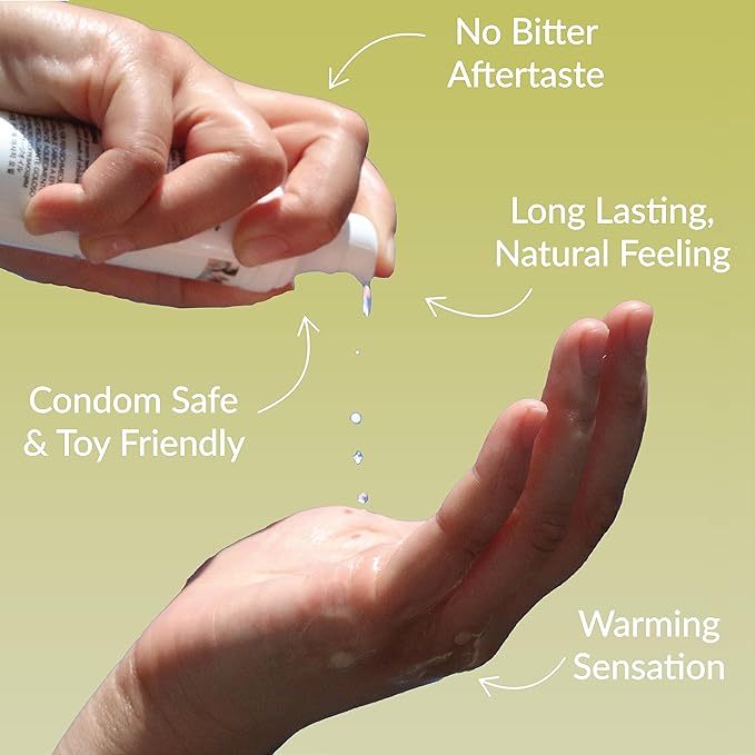 Exsens Warming Massage Oils Coconut and Mint Mojito Flavors, for Men, Women and Couples, All Natural, 2 Pack