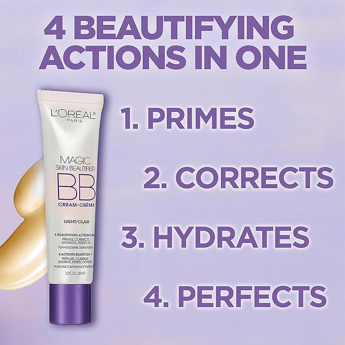 L'Oréal Paris Makeup Magic Skin Beautifier BB Cream 2 Count