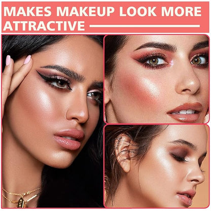 3PCS Polvo De Hadas Highlighter Glitter Stick Body