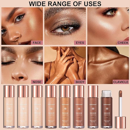 Natural Glow Liquid Filter Makeup, Longwear Face Luminizer, 1.06 fl oz